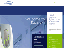 Tablet Screenshot of daansendispensers.com